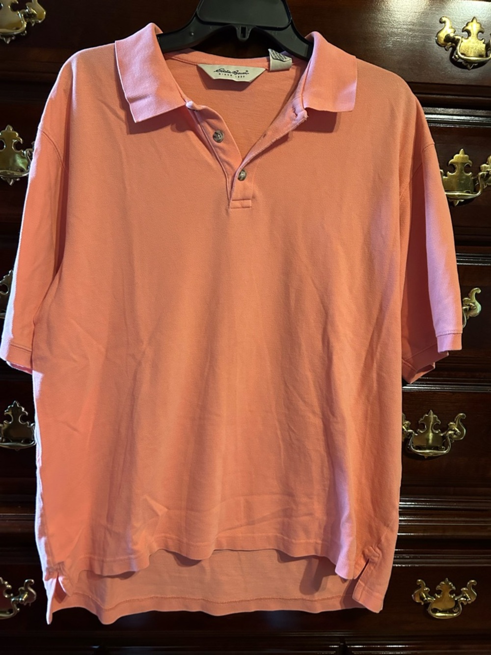 Eddie Bauer Short-Sleeve Polo, Size Large